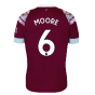 2022-2023 West Ham Home Shirt (MOORE 6)