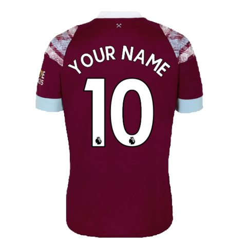 2022-2023 West Ham Home Shirt (Your Name)