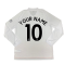 2022-2023 West Ham Long Sleeve Third Shirt (Your Name)