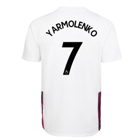 2022-2023 West Ham Training Jersey (S) - White (YARMOLENKO 7)