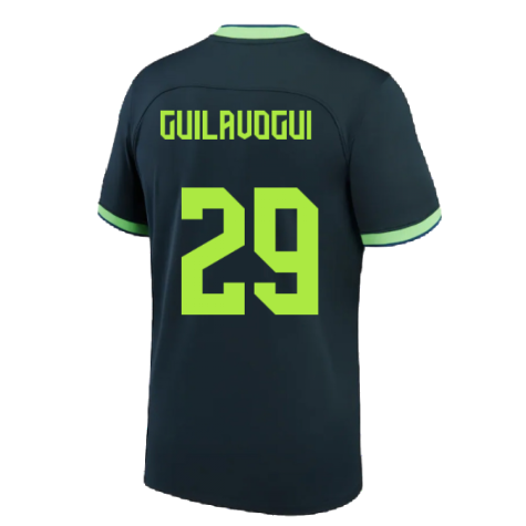 2022-2023 Wolfsburg Away Shirt (Kids) (GUILAVOGUI 29)