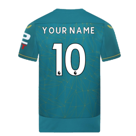 2022-2023 Wolves Away Shirt (Your Name)