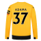2022-2023 Wolves Long Sleeve Home Shirt (ADAMA 37)