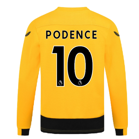 2022-2023 Wolves Long Sleeve Home Shirt (Kids) (PODENCE 10)