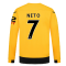 2022-2023 Wolves Long Sleeve Home Shirt (NETO 7)