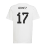 2022 Argentina World Cup Winners Tee (White) (GOMEZ 17)