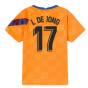 2022 Barcelona Nike Dri-Fit Pre Match Shirt (Kids) (L DE JONG 17)