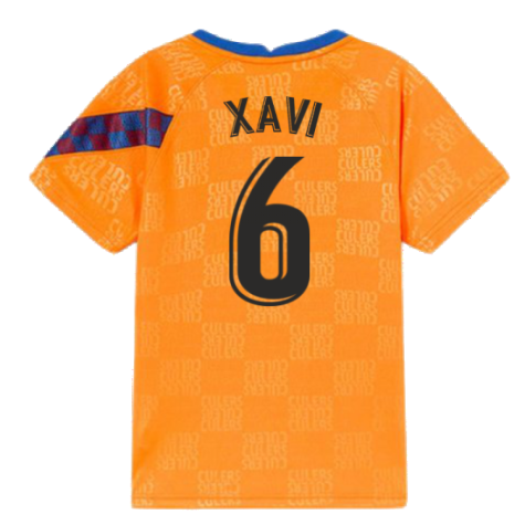 2022 Barcelona Nike Dri-Fit Pre Match Shirt (Kids) (XAVI 6)
