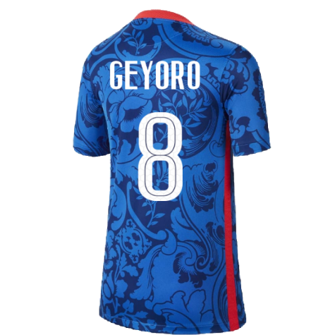 2022 France Euros Home Shirt (Kids) (GEYORO 8)