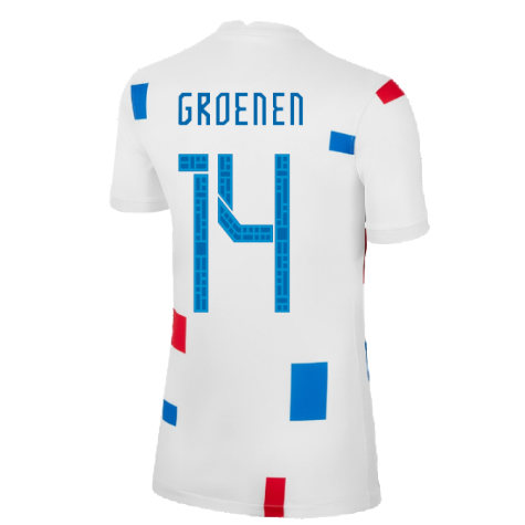 2022 Holland Away Shirt (Ladies) (GROENEN 14)