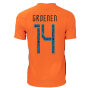 2022 Holland Euros Home Shirt (GROENEN 14)