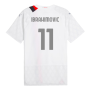 2023-2024 AC Milan Away Authentic Shirt (Ibrahimovic 11)