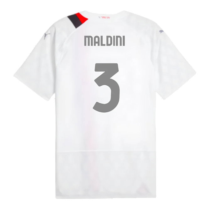 2023-2024 AC Milan Away Authentic Shirt (Maldini 3)