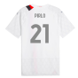 2023-2024 AC Milan Away Authentic Shirt (Pirlo 21)