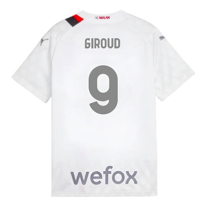 2023-2024 AC Milan Away Shirt (Kids) (Giroud 9)