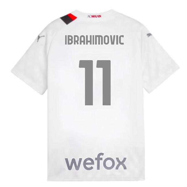 2023-2024 AC Milan Away Shirt (Kids) (Ibrahimovic 11)