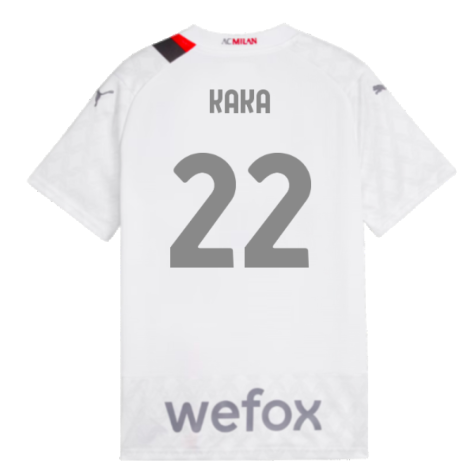 2023-2024 AC Milan Away Shirt (Kids) (Kaka 22)