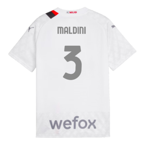 2023-2024 AC Milan Away Shirt (Kids) (Maldini 3)
