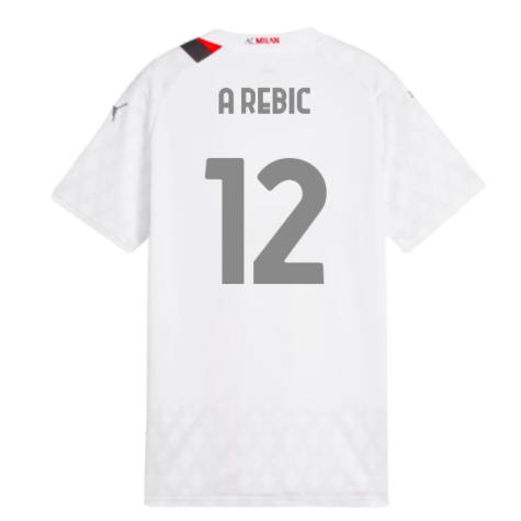 2023-2024 AC Milan Away Shirt (Ladies) (A Rebic 12)