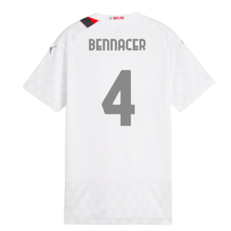 2023-2024 AC Milan Away Shirt (Ladies) (Bennacer 4)