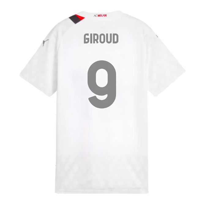 2023-2024 AC Milan Away Shirt (Ladies) (Giroud 9)