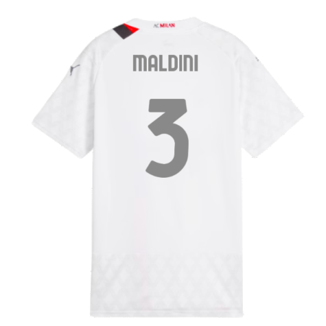 2023-2024 AC Milan Away Shirt (Ladies) (Maldini 3)