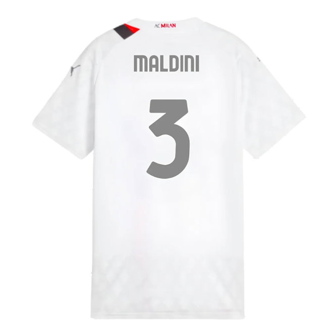 2023-2024 AC Milan Away Shirt (Ladies) (Maldini 3)