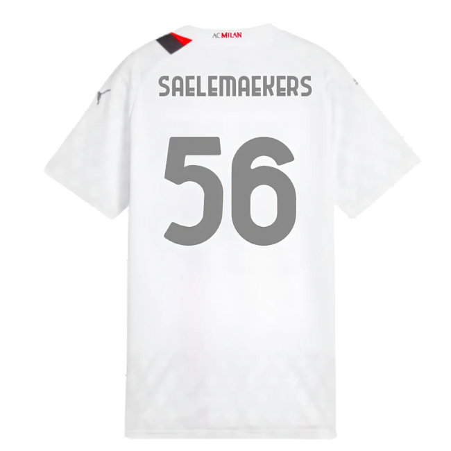 2023-2024 AC Milan Away Shirt (Ladies) (Saelemaekers 56)