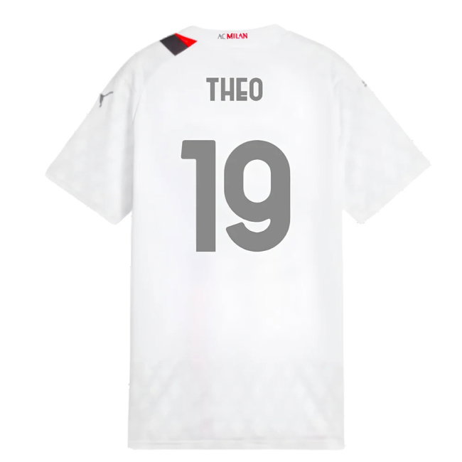 2023-2024 AC Milan Away Shirt (Ladies) (Theo 19)
