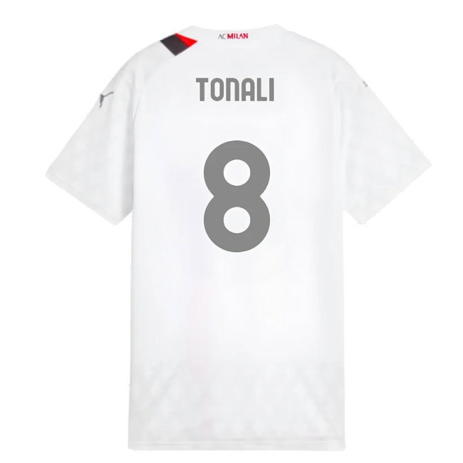 2023-2024 AC Milan Away Shirt (Ladies) (Tonali 8)