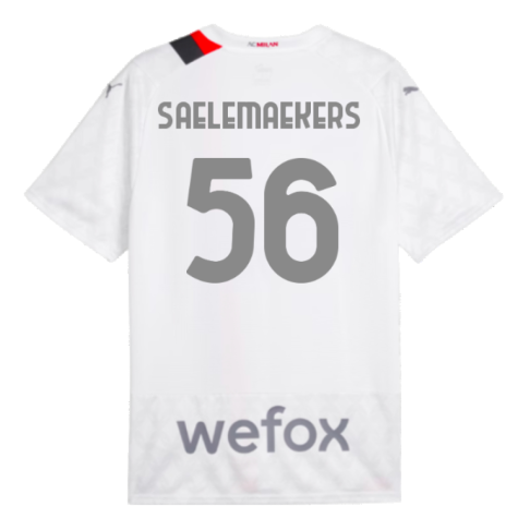 2023-2024 AC Milan Away Shirt (Saelemaekers 56)