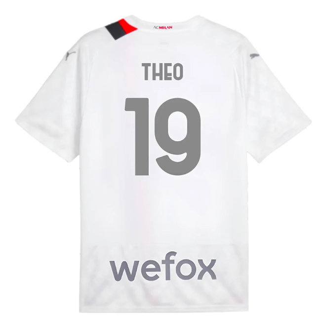 2023-2024 AC Milan Away Shirt (Theo 19)