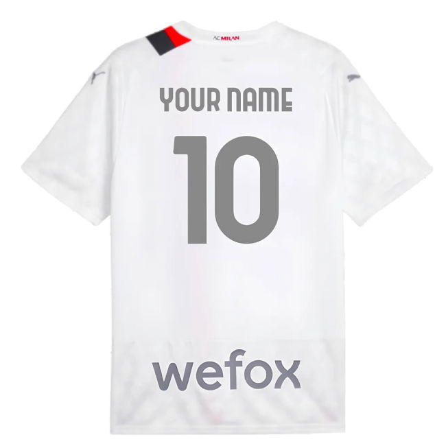 2023-2024 AC Milan Away Shirt (Your Name)