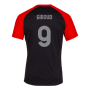 2023-2024 AC Milan Casuals Tee (Black) (Giroud 9)