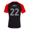 2023-2024 AC Milan Casuals Tee (Black) (Kaka 22)