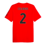 2023-2024 AC Milan FtblCore Graphic Tee (Red) (Calabria 2)