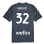 2023-2024 AC Milan Goalkeeper Home Shirt (Dark Night) (ABBIATI 32)