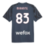 2023-2024 AC Milan Goalkeeper Home Shirt (Dark Night) (MIRANTE 83)