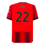 2023-2024 AC Milan Home Authentic Shirt (Kaka 22)