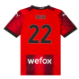 2023-2024 AC Milan Home Shirt (Kids) (Kaka 22)