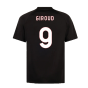 2023-2024 AC Milan Prematch SS Jersey (Black) (Giroud 9)