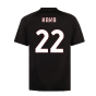 2023-2024 AC Milan Prematch SS Jersey (Black) (Kaka 22)