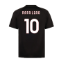2023-2024 AC Milan Prematch SS Jersey (Black) (Rafa Leao 10)