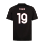 2023-2024 AC Milan Prematch SS Jersey (Black) (Theo 19)