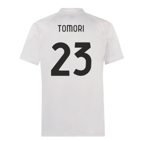 2023-2024 AC Milan Training Jersey (Grey) (Tomori 23)