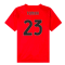 2023-2024 AC Milan Training Jersey (Red) - Kids (Tomori 23)