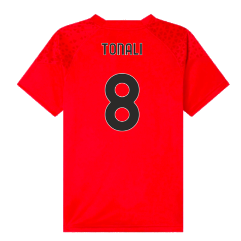 2023-2024 AC Milan Training Jersey (Red) - Kids (Tonali 8)