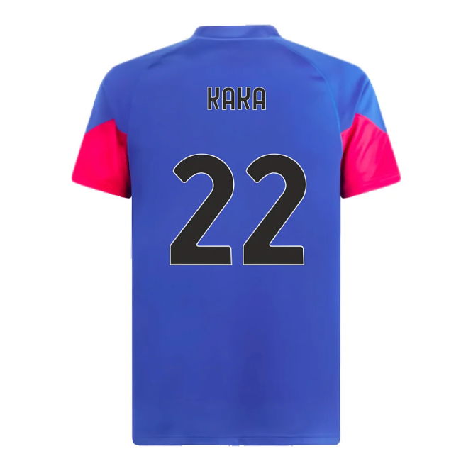 2023-2024 AC Milan Training Jersey (Royal Sapphire) (Kaka 22)