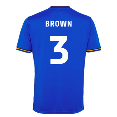 2023-2024 AFC Wimbledon Home Shirt (Brown 3)