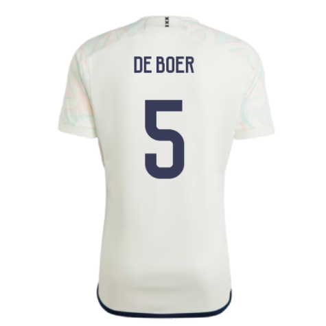 2023-2024 Ajax Away Shirt (DE BOER 5)